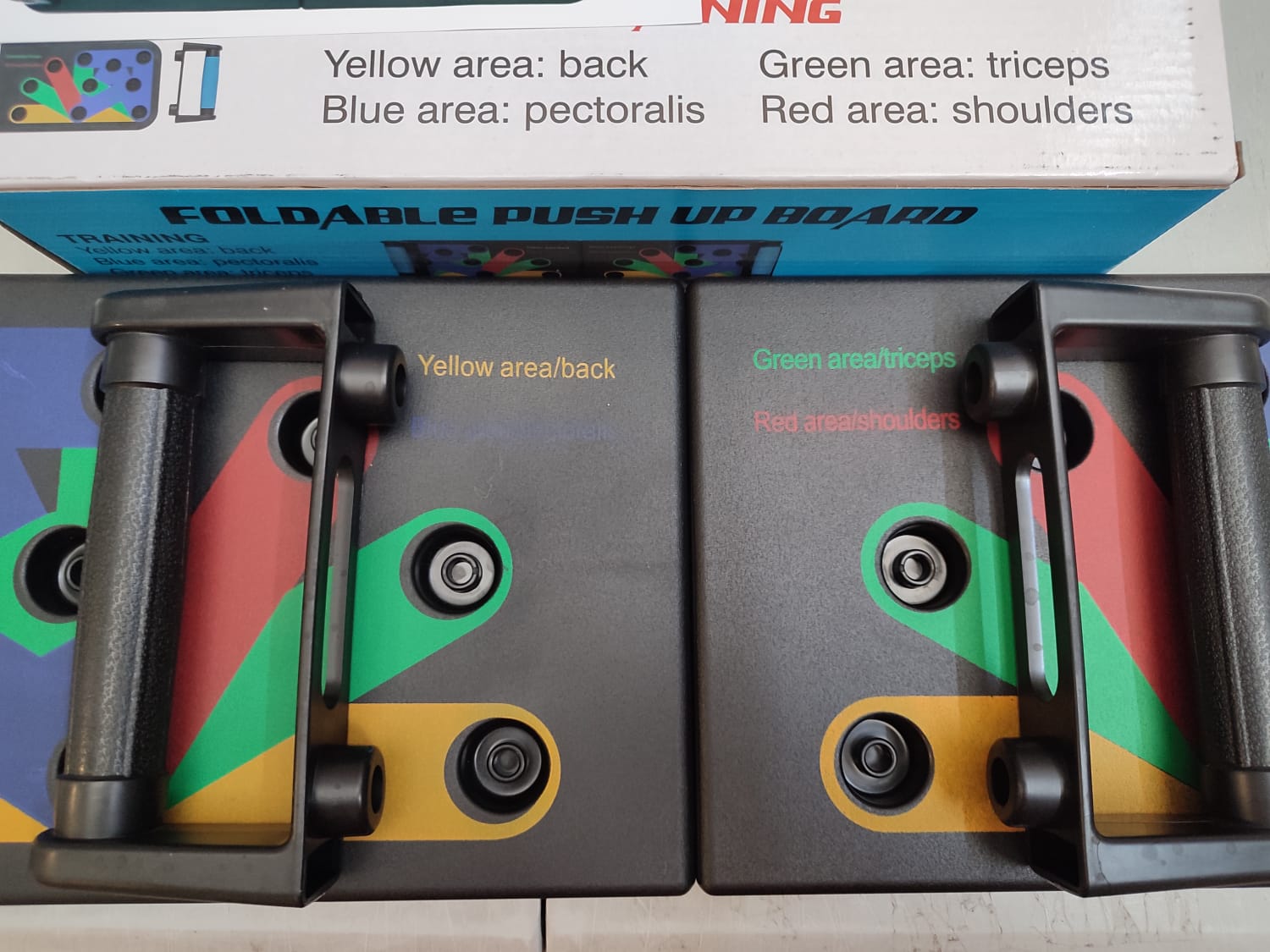 TABLERO DE FLEXIONES PUSH UP BOARD